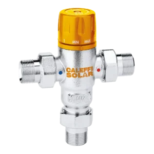 MISCELATORE TERMOSTATICO 1/2″ IMP.SOLARI CALEFFI .252140