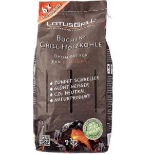 LOTUS GRILL Carbonella Vegetale Faggio 1KG LGBK
