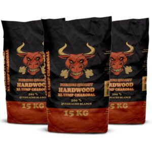 Carbone di legna Quebracho Blanco “TORO” 15kg