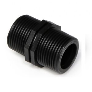 NIPLES DOPPIA VITE PLASTICA FILETTATA 1"
