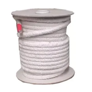 Corda FIBRA CERAMICA isolante termico stufe caldaie diametro 10 mm. al METRO